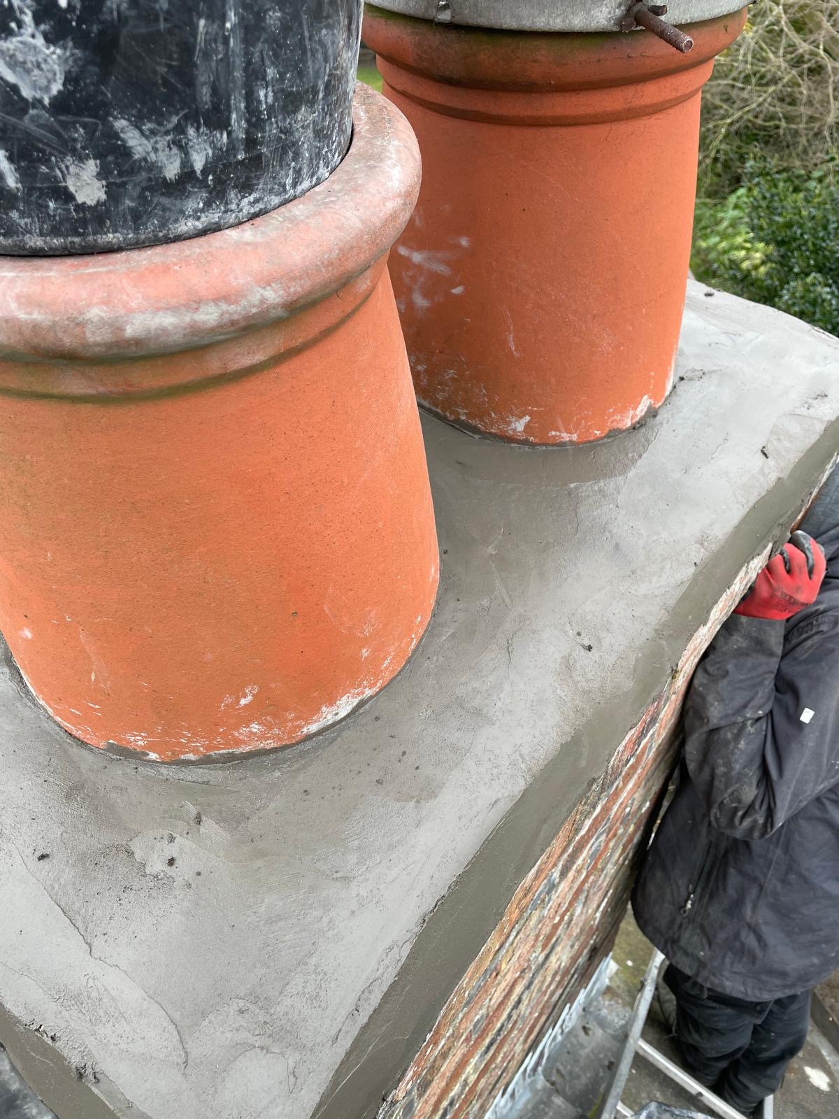 Chimney pots and stack repair in Merseyside