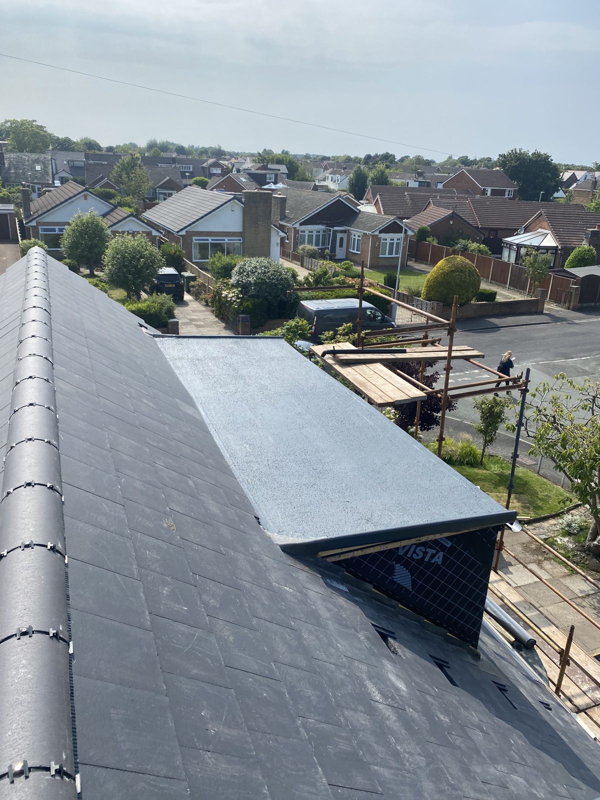 Dormer roof warm roof upgrade