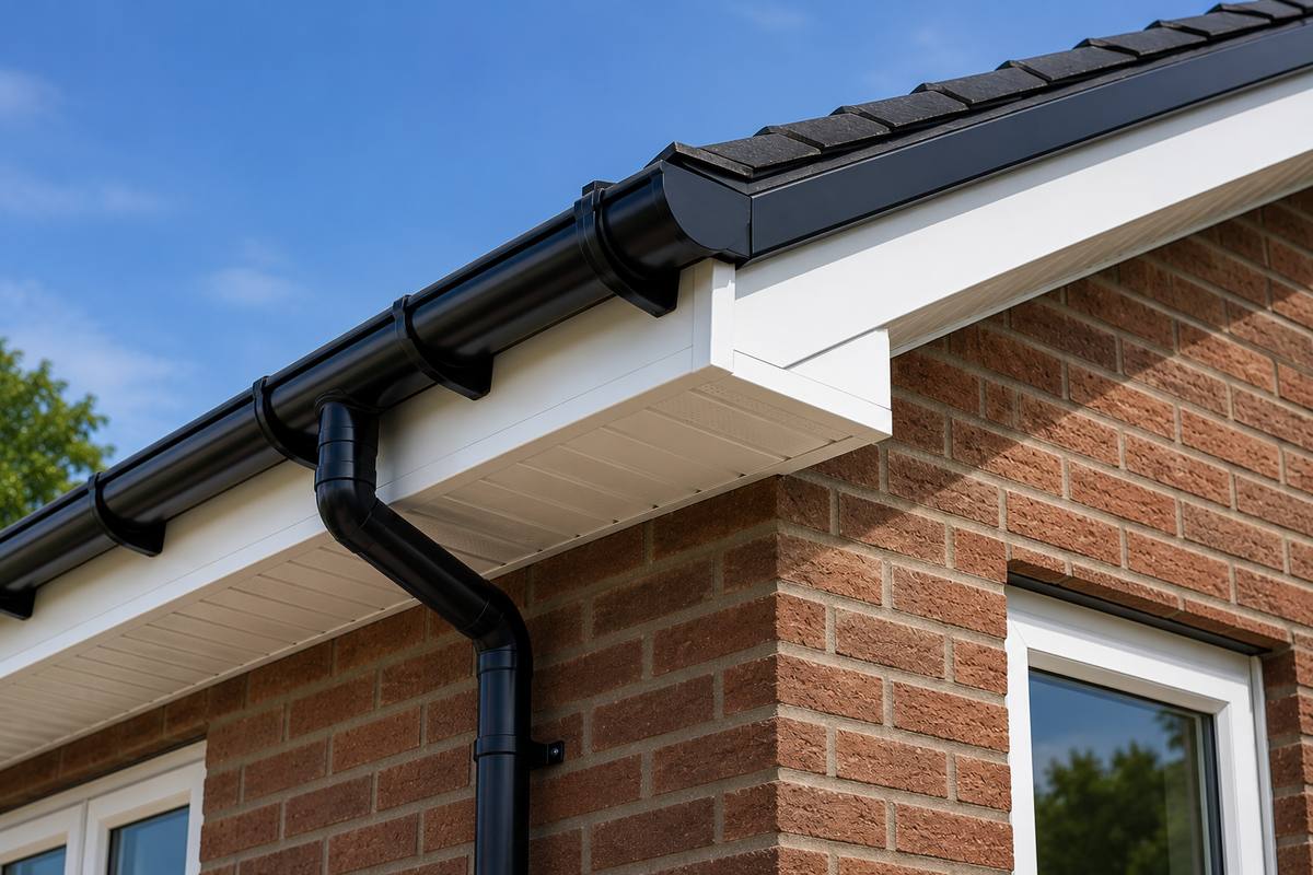 uPVC fascia and soffit installation