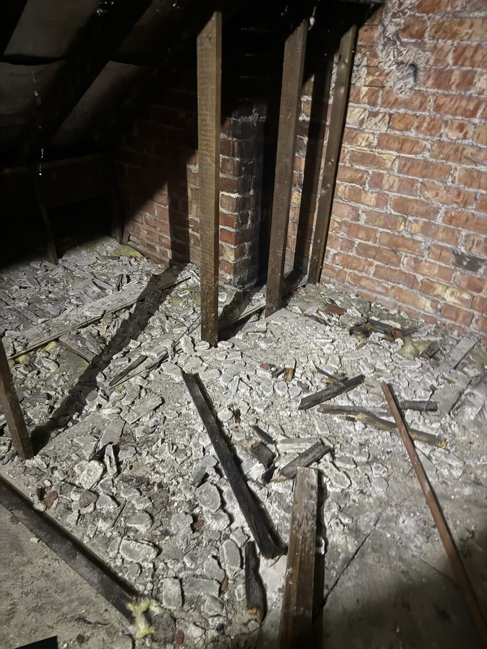 Loft insulation work by Select Roofing Services, Merseyside